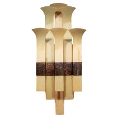 Very exclusive, very large wall lamp from the Dutch Theater Thalia IJmuiden 1930