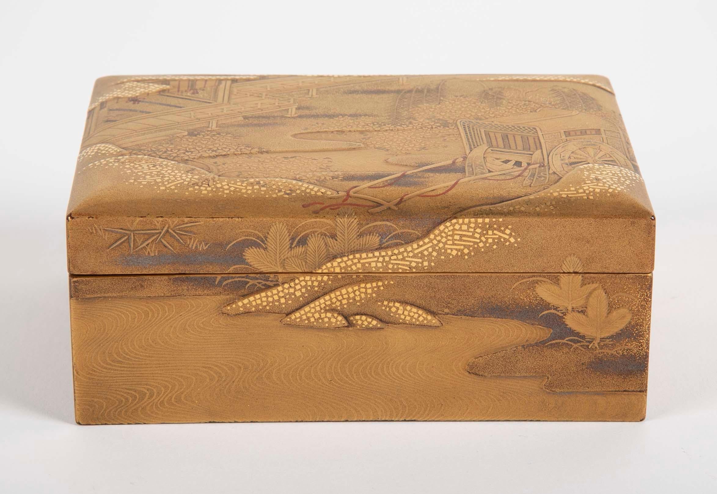Very Fine 18th Century Japanese Lacquered Box 1