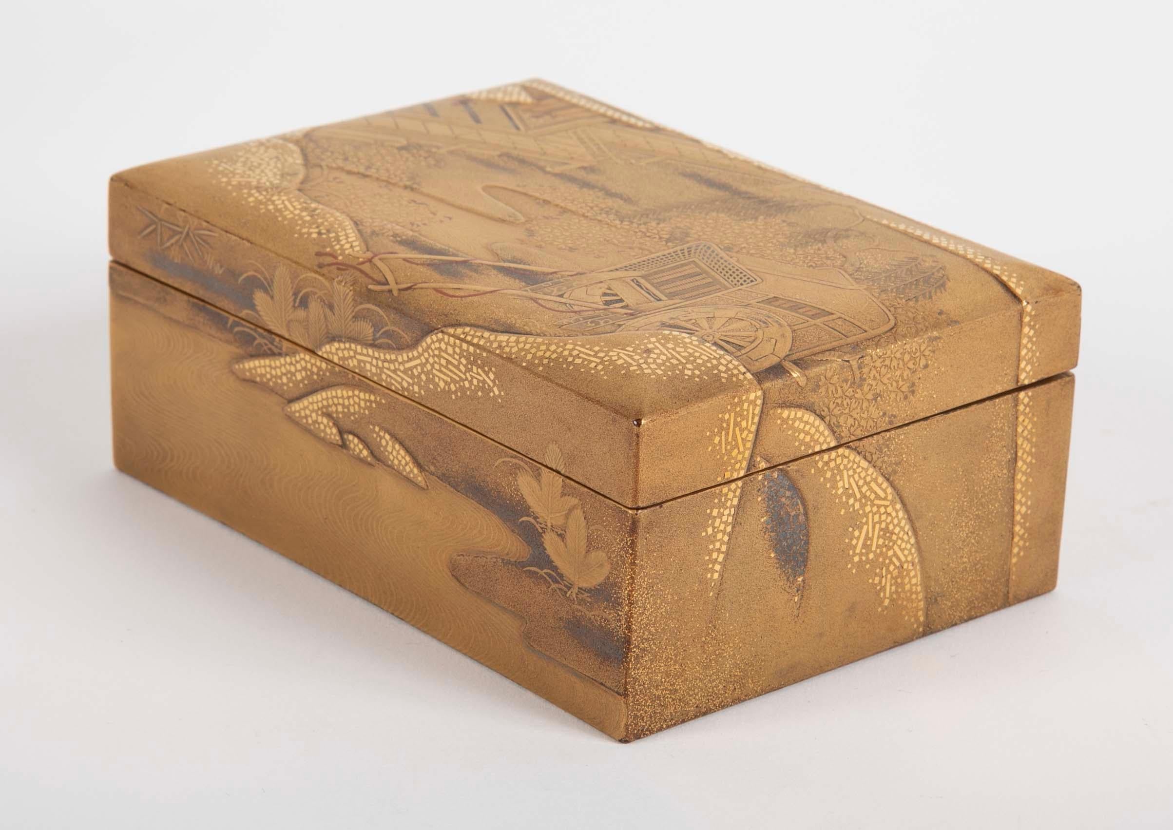 Very Fine 18th Century Japanese Lacquered Box 2