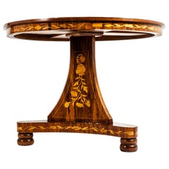 Very Fine 19th Century Dutch Marquetry Table