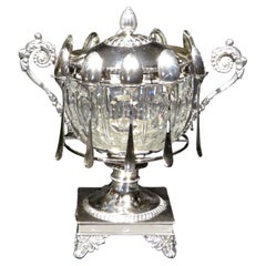 Very Fine 19th Century French Silver Confiturier / Caviar Bowl, Paris Circa 1835