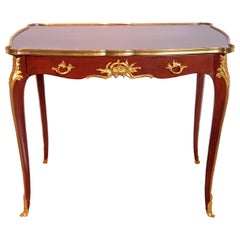 Very Fine 19th Century French Writing Desk Signed F Linke