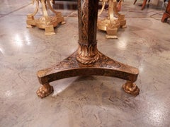 Very Fine 19th Century Regency English Chinoiserie Side Table with Drawers