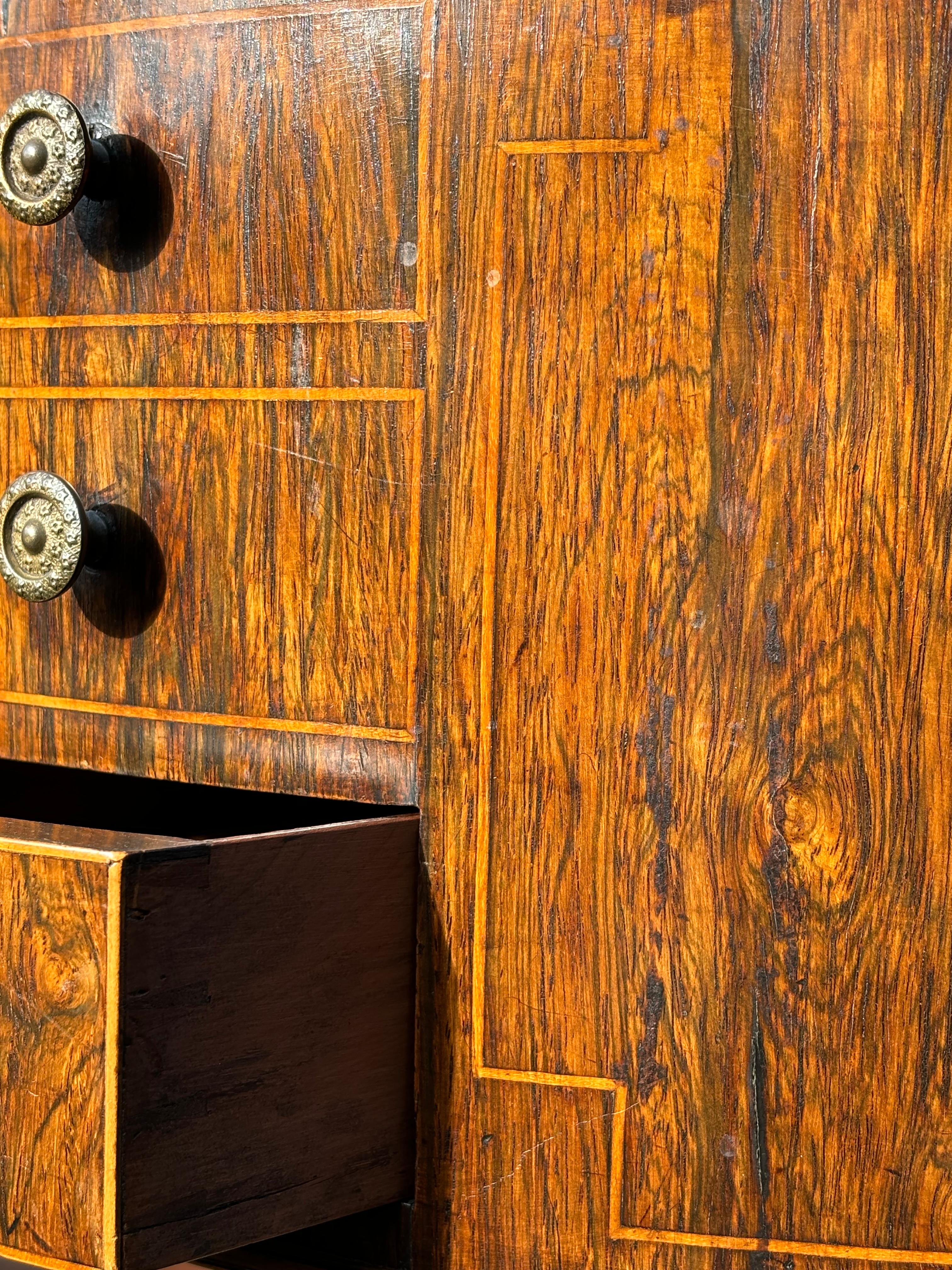 Sehr feiner Rosenholz- und Intarsien-Drehtisch aus der Regency-Zeit des 19. im Angebot 2
