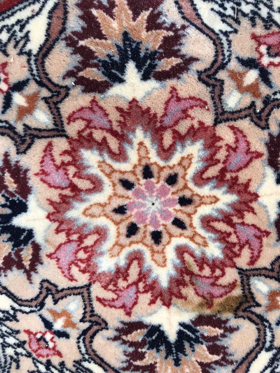 Bobyrug’s Very Fine and Beautiful Large Vintage Tabriz Style Rug For Sale 7