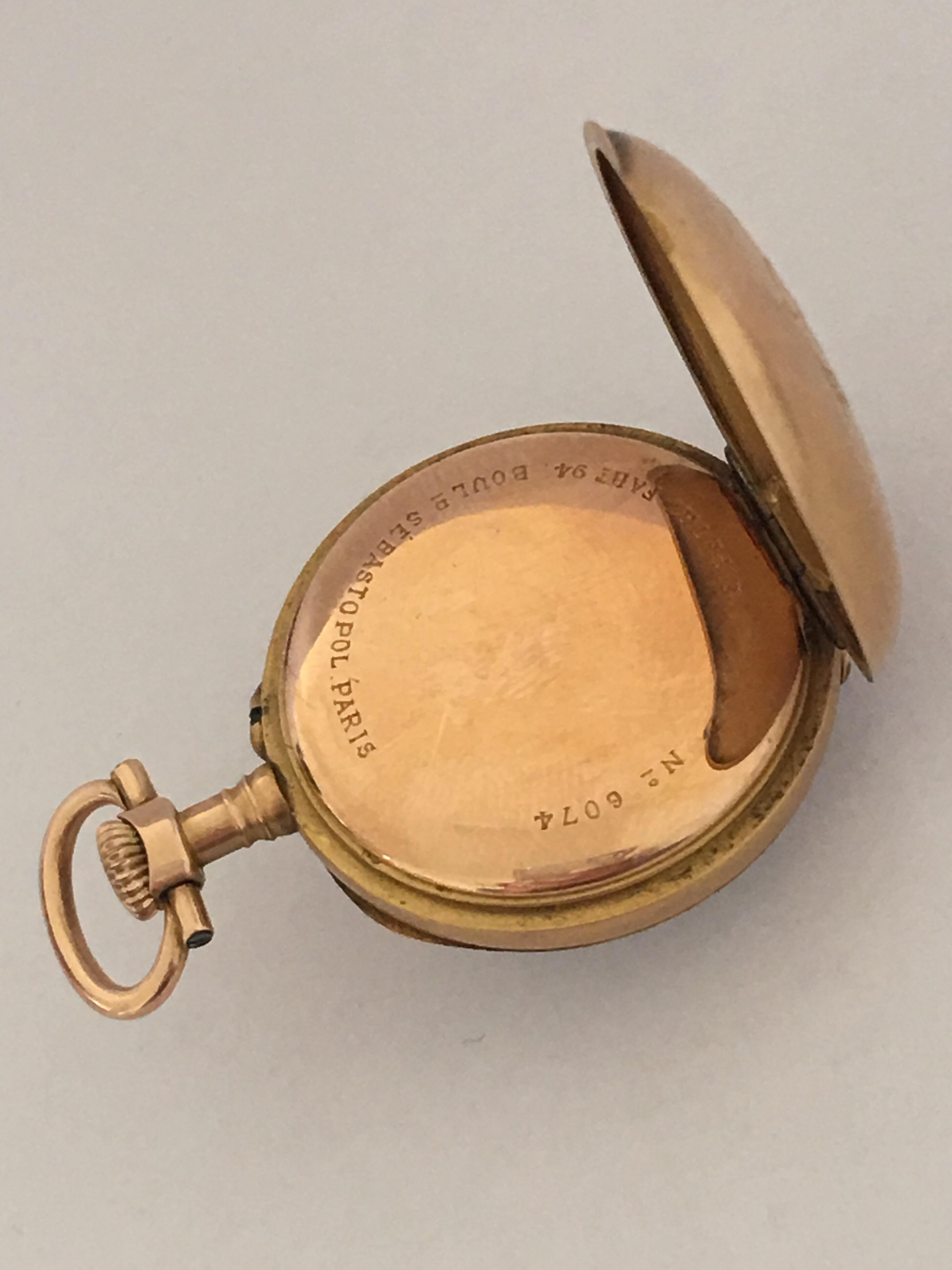 Very Fine and Rare 18 Karat Gold Antique Pocket / Fob Watch In Good Condition For Sale In Carlisle, GB