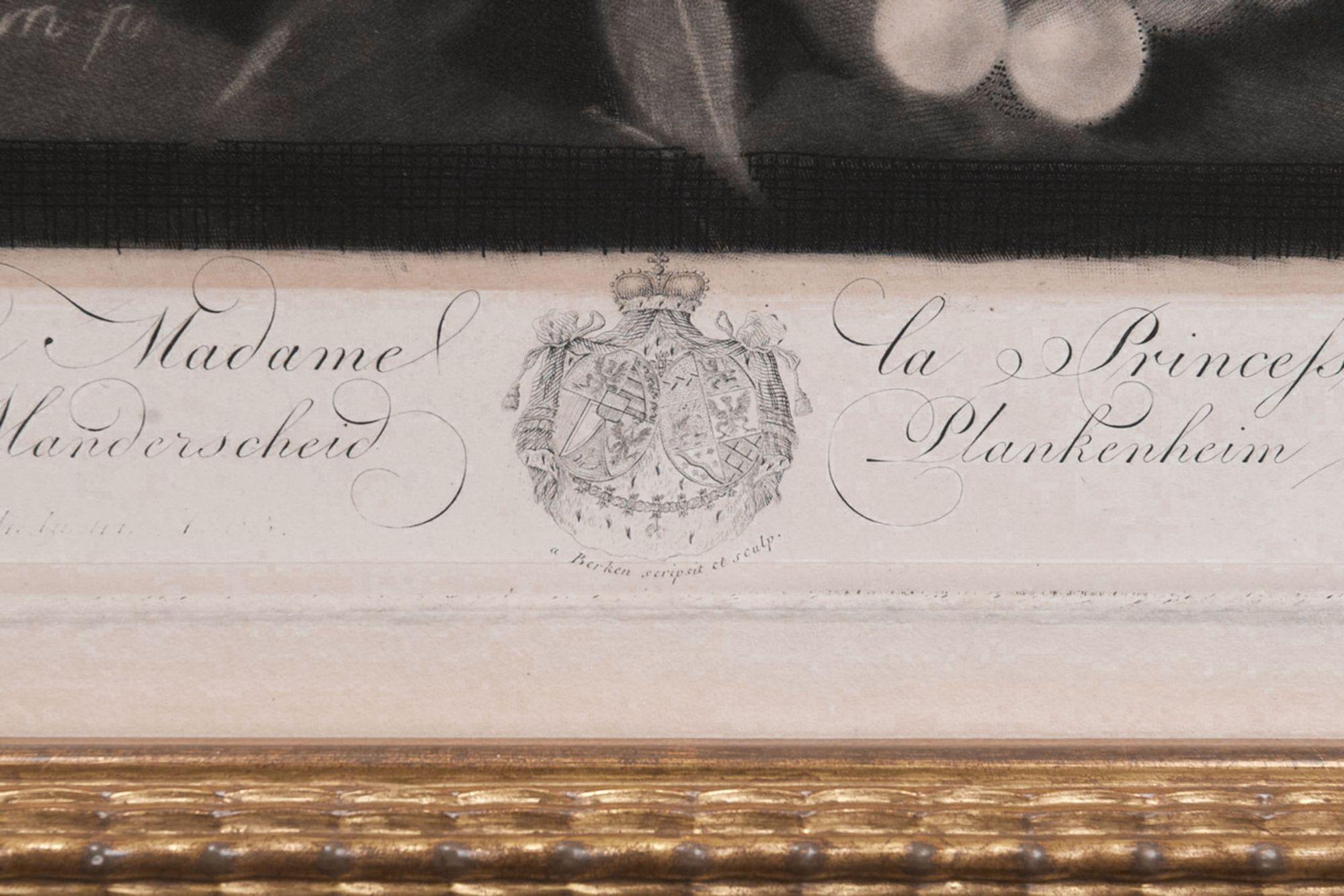 Sehr schönes und seltenes Kupferstichpaar von Pichler nach van Huysum um 1806 im Angebot 10