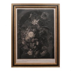 Very Fine and Rare Pair of Engravings by Pichler after van Huysum circa 1806