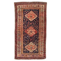 Bobyrug's Very Fine Antique Ghashghai Rug (Tapis ancien de Ghashghai)