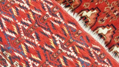 Antique Tekke Turkomen Rug, circa-1900's Very Fine