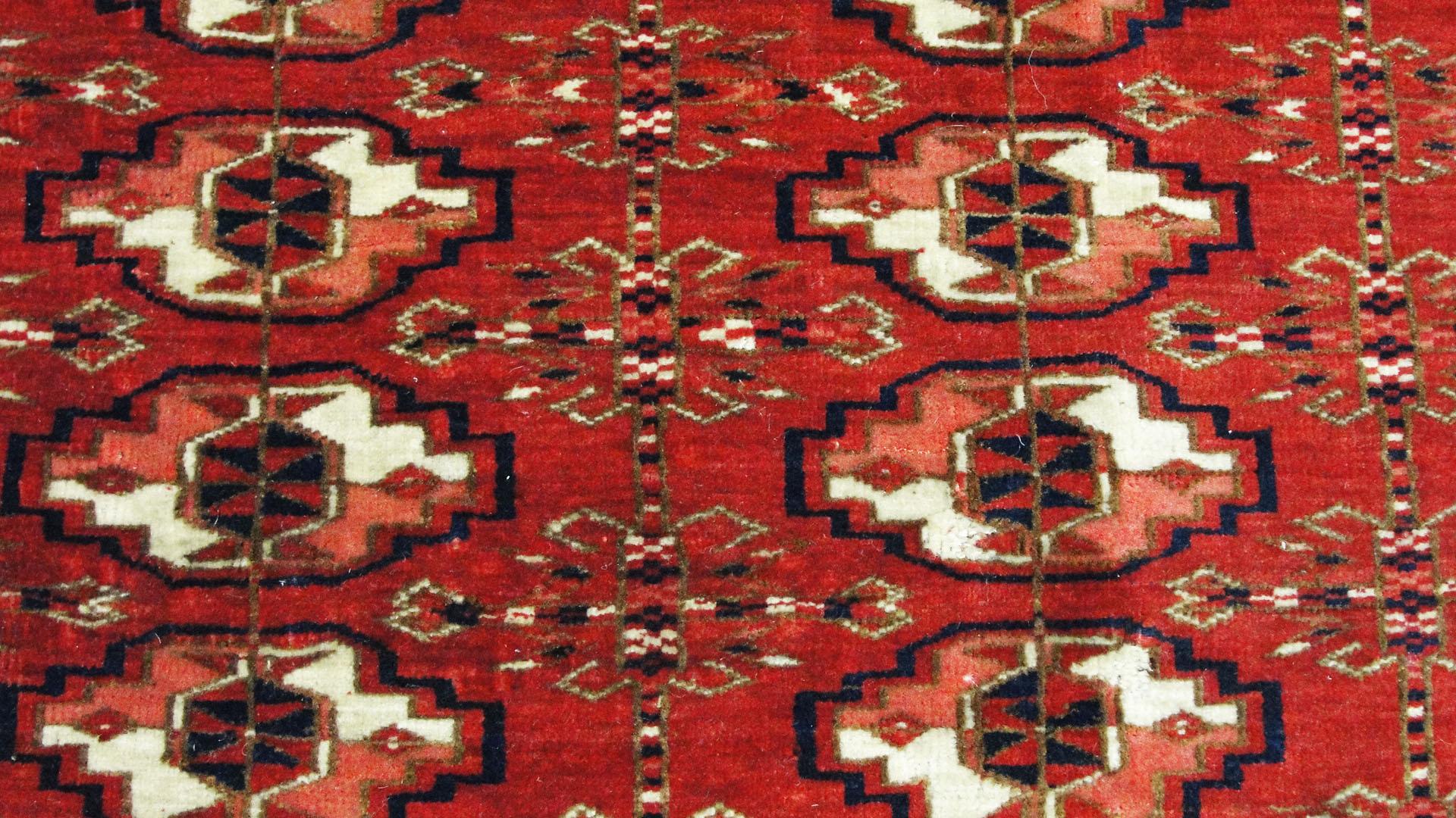Central Asian Very Fine Antique Tekke Turkomen Rug, circa1900 For Sale