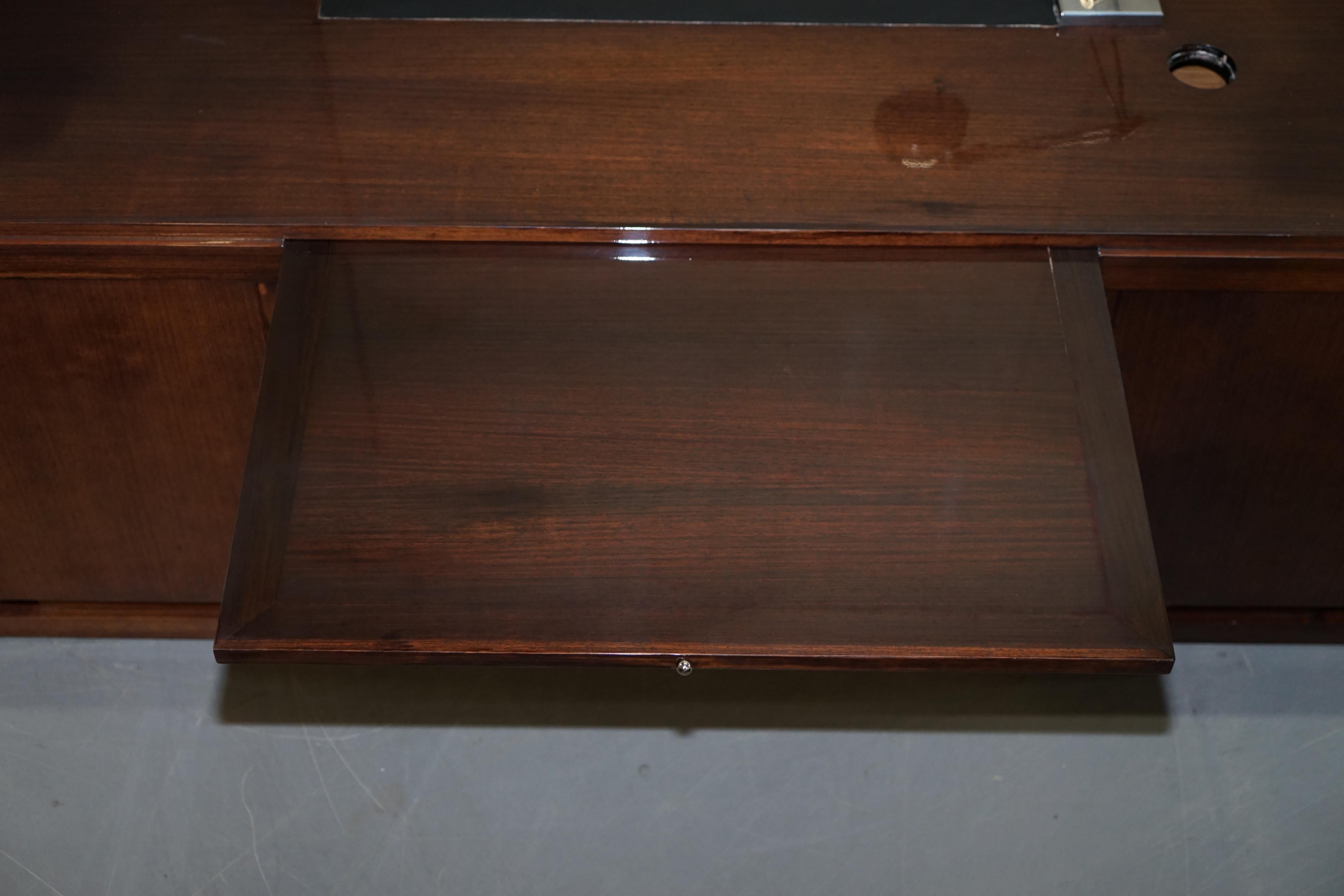 Very Fine Art Deco Hardwood Desk Bought from Galerie Jacques Lacoste, Paris 7