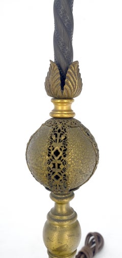 Very Fine Art Deco Style c1920s Onyx Base Floor Lamp