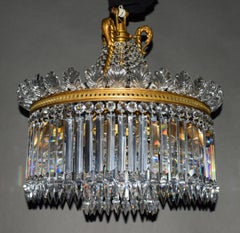 Very Fine Baccarat Circular "Crinoline" Chandelier
