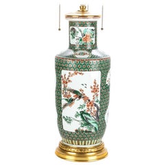 Very Fine Chinese Porcelain Vase Mounted as Table Lamp