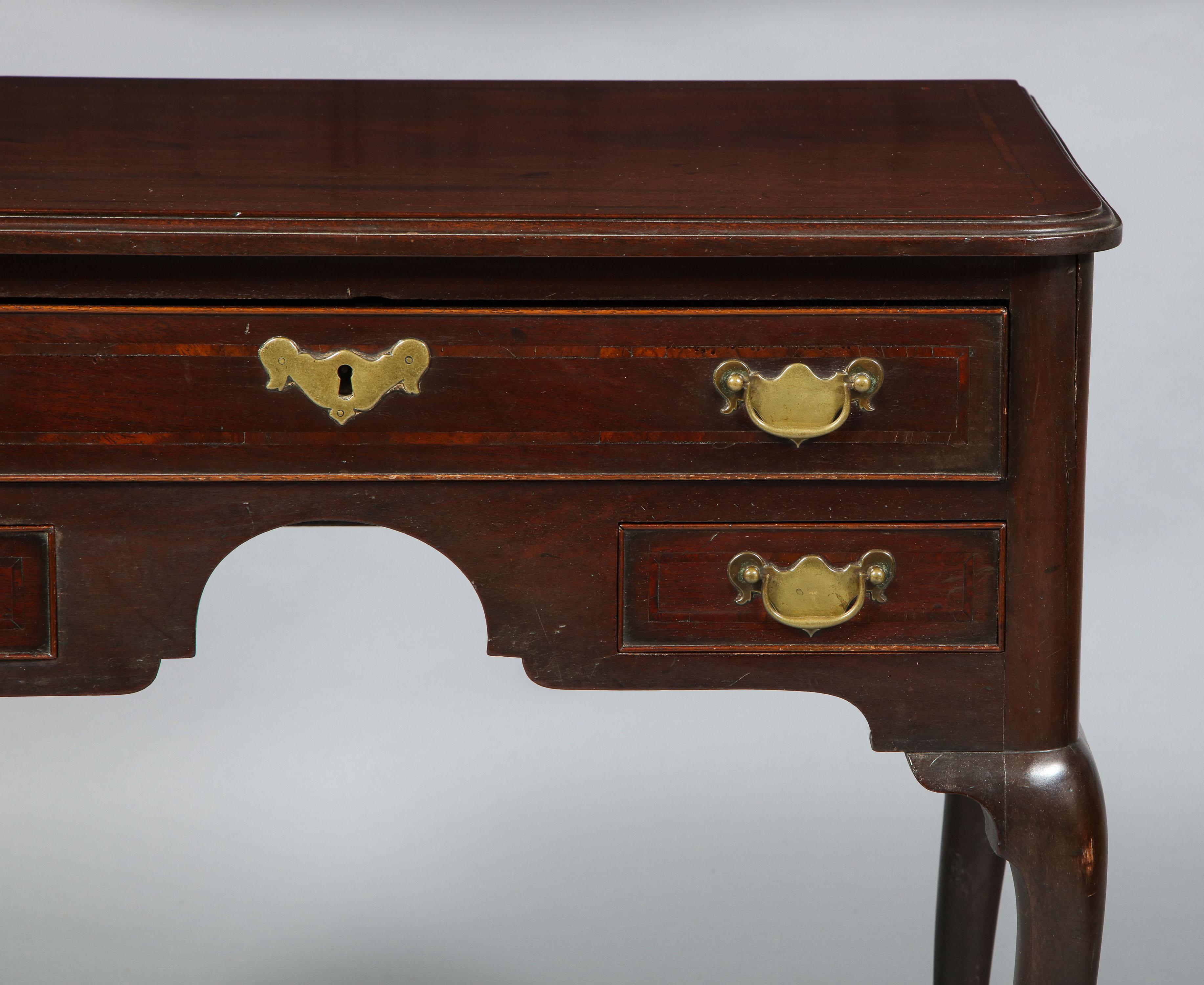 George II Very Fine Cuban Mahogany Lowboy