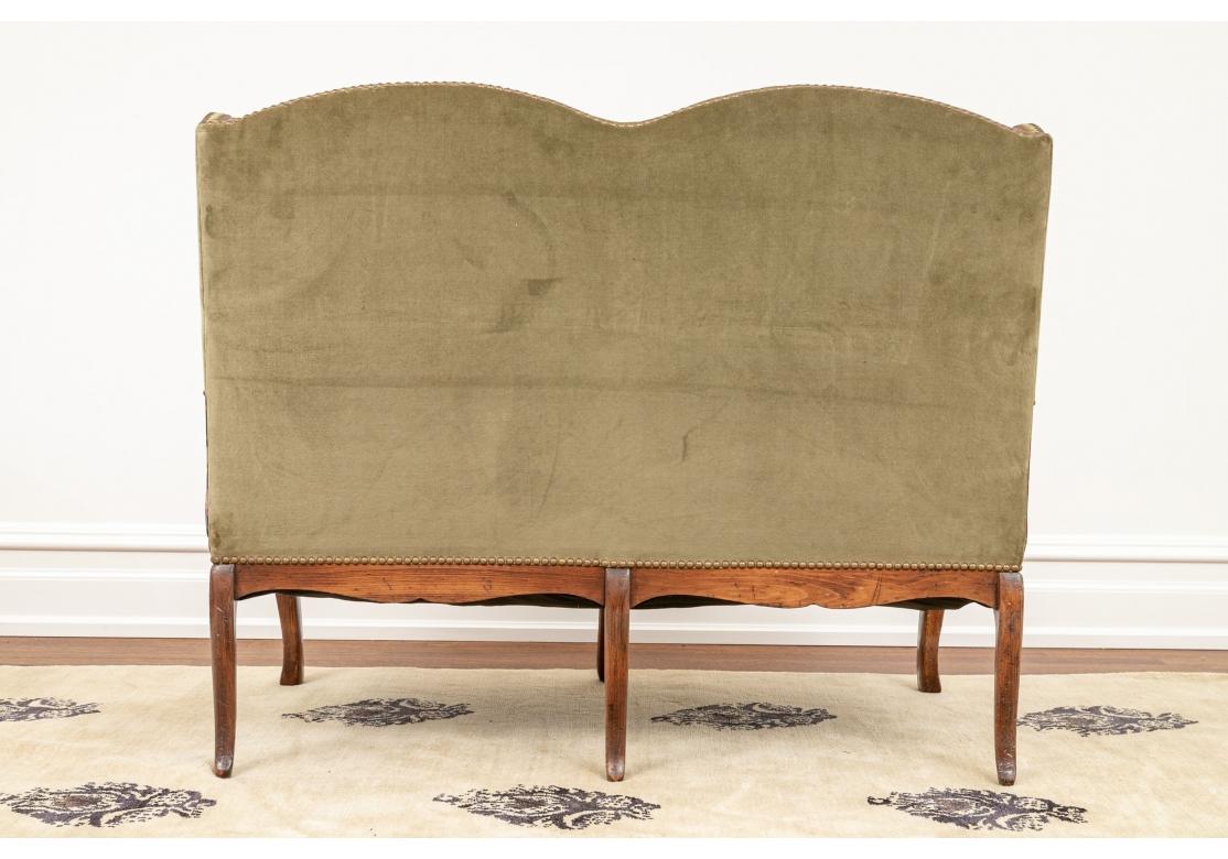 Very Fine Custom Continental Style Settee For Sale 2