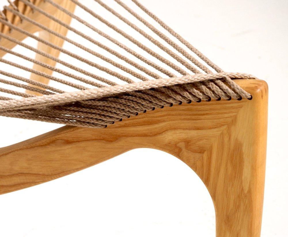 Very Fine Danish “harp chair”, Designed by Jørgen Høvelskov, 1968 In Good Condition In Aalsgaarde, DK