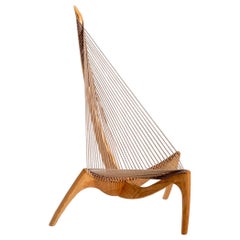 Very Fine Danish “harp chair”, Designed by Jørgen Høvelskov, 1968
