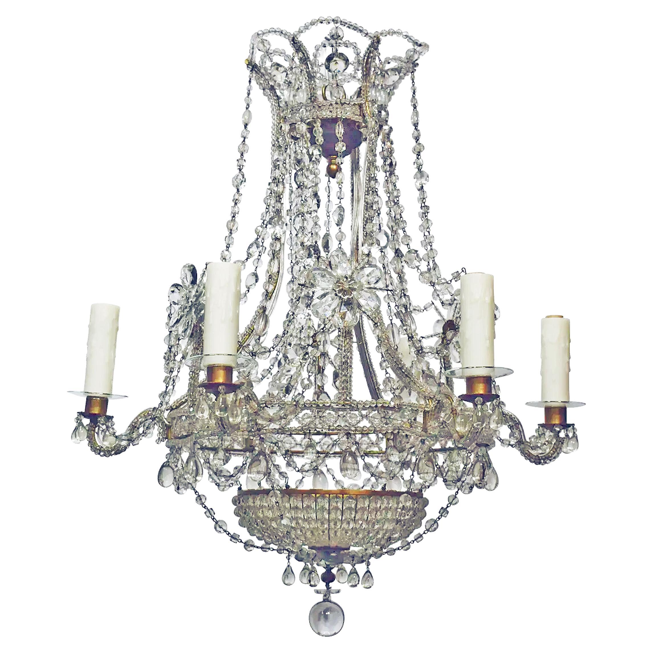 Very Fine & Decorative Baltic Chandelier For Sale
