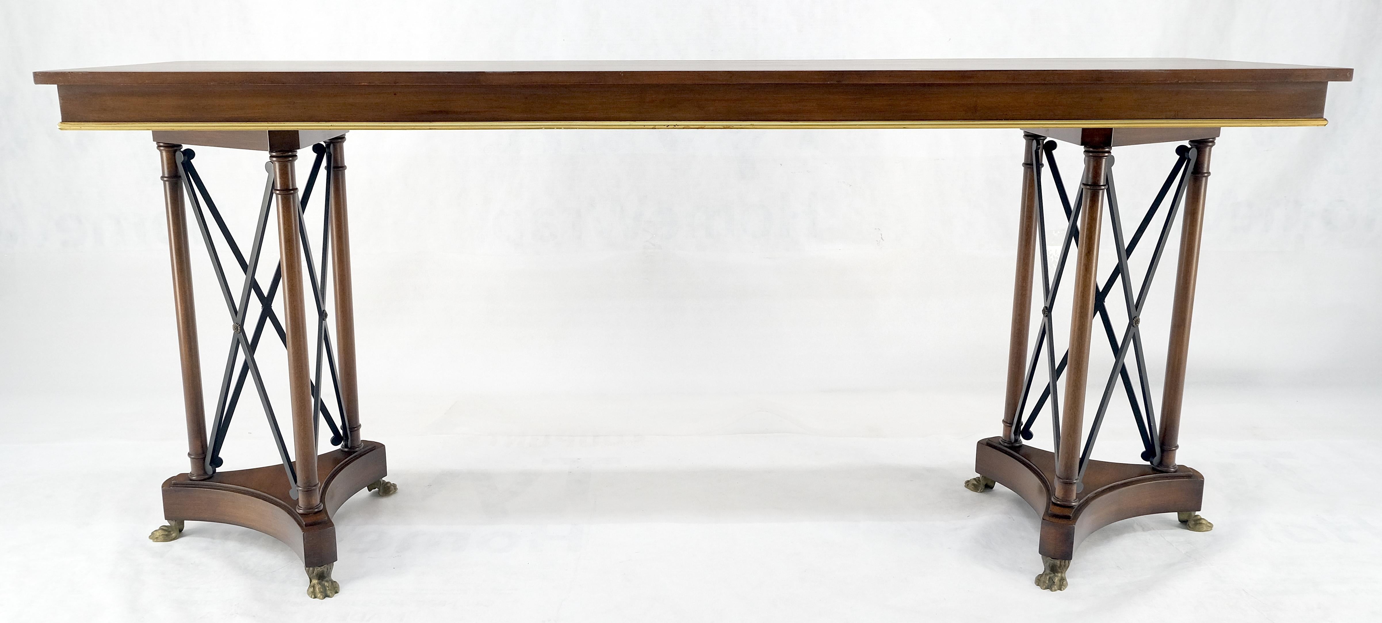 American Very Fine Double Pedestal Base 72