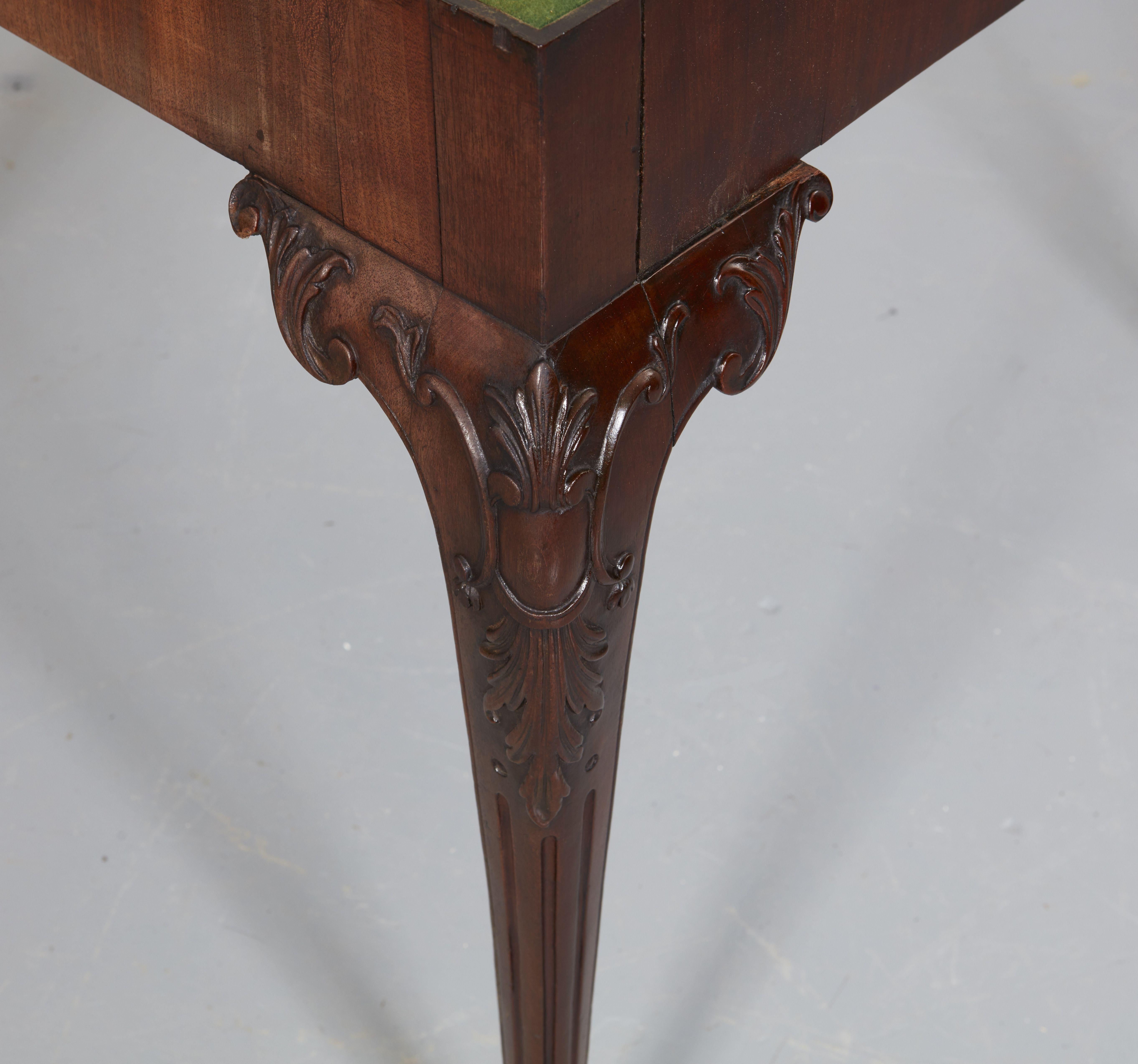 Very Fine George III Card Table For Sale 3