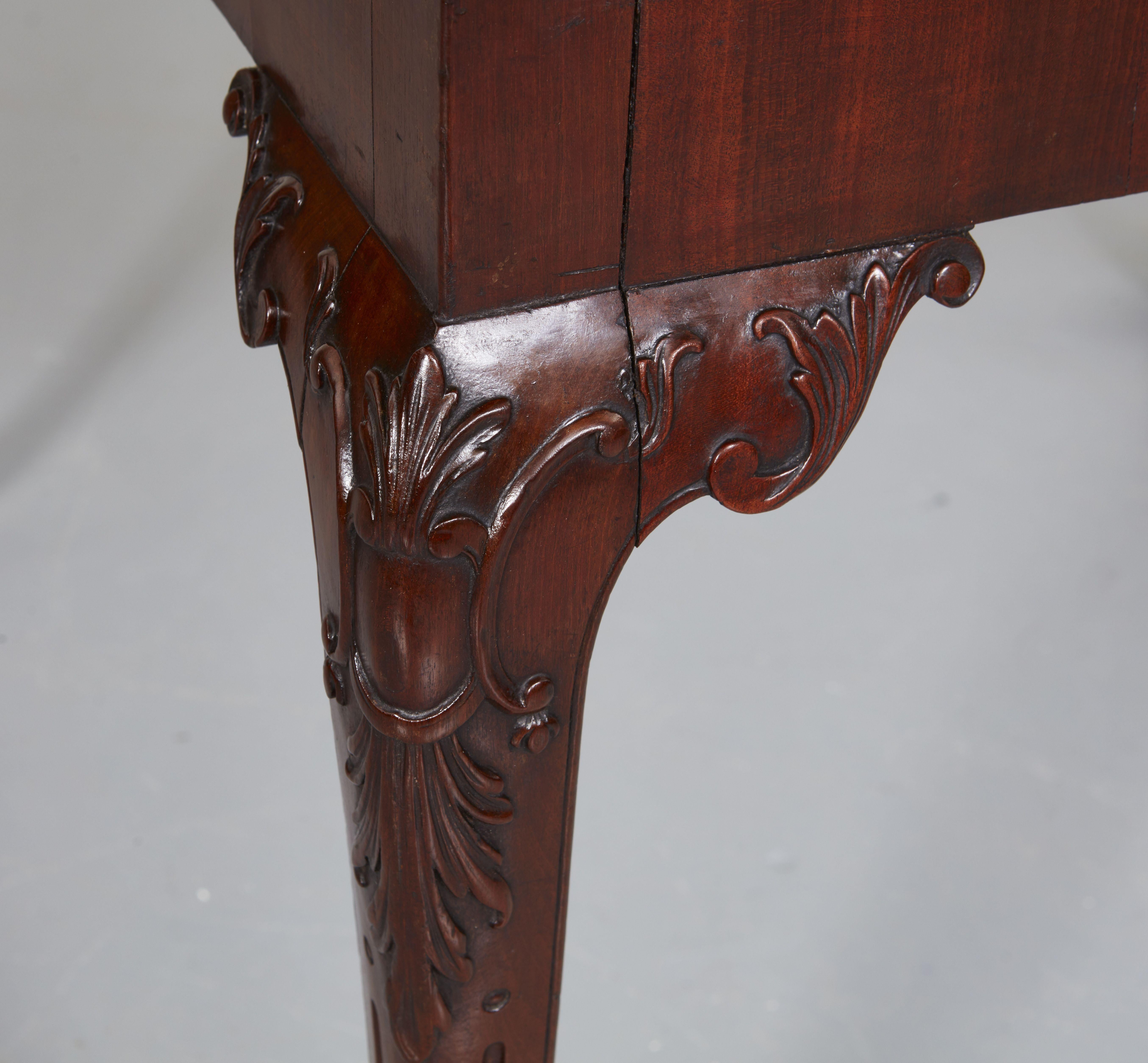 Mid-18th Century Very Fine George III Card Table For Sale