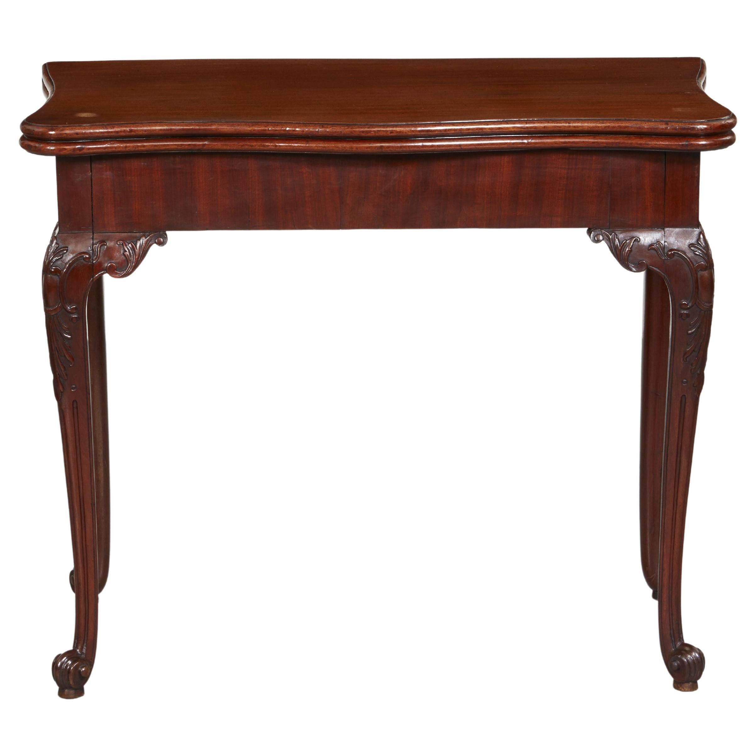 Very Fine George III Card Table For Sale