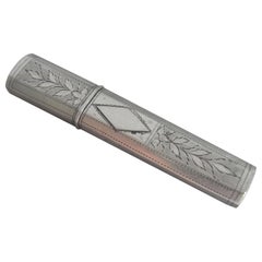 Feines George III. Nadelspitze- oder Bodkin-Etui von Samuel Pemberton, 1802
