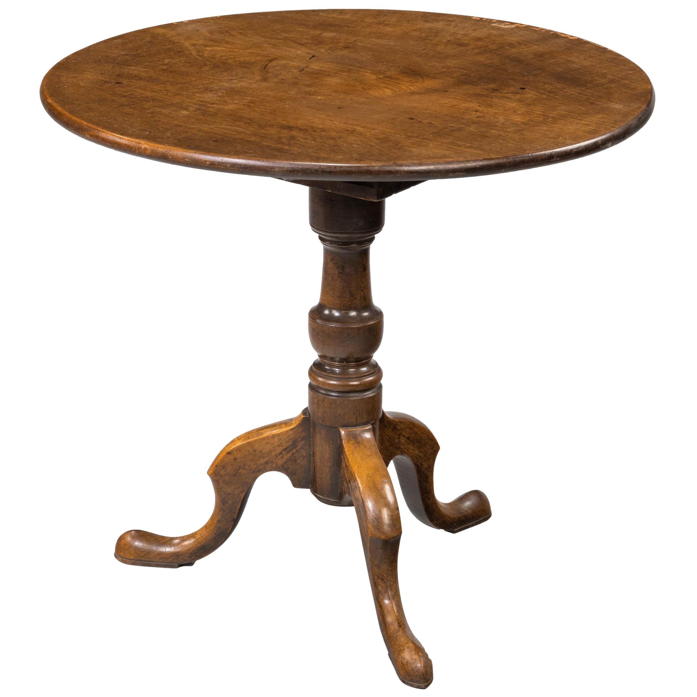 II Mahogany Piecrust TiltTop Table For Sale at 1stDibs