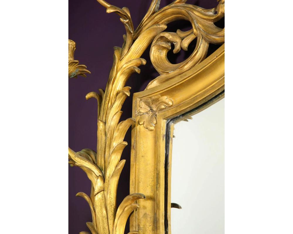 Very Fine Gilt-Bronze Ormolu Girandole Mirror by Edward F. Caldwell & Co. For Sale 10