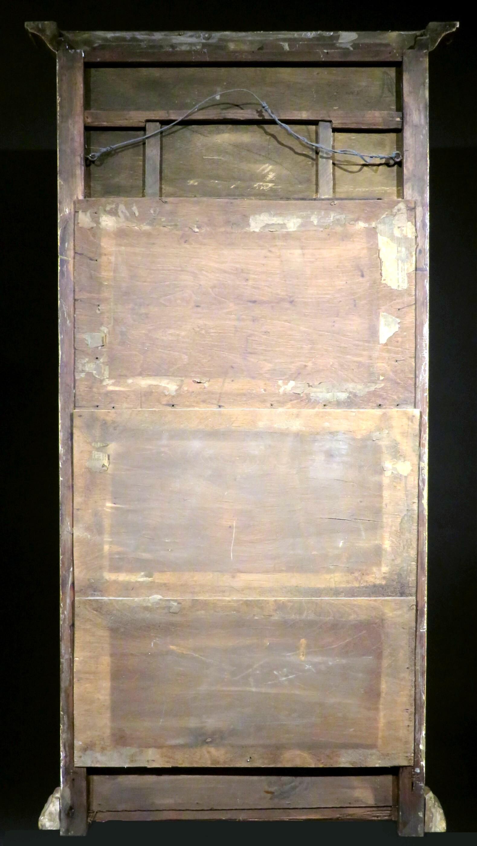 Feiner Pfeilerspiegel aus vergoldetem Holz aus der Gustavianischen Periode, schwedisch, um 1800 (19. Jahrhundert) im Angebot