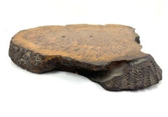 Very Fine Japanese Live Edge Burl Wood Platform for Ikebana