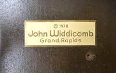 Very Fine John Widdicomb Lacquer Painted Decorated Console Sofa Table MINT