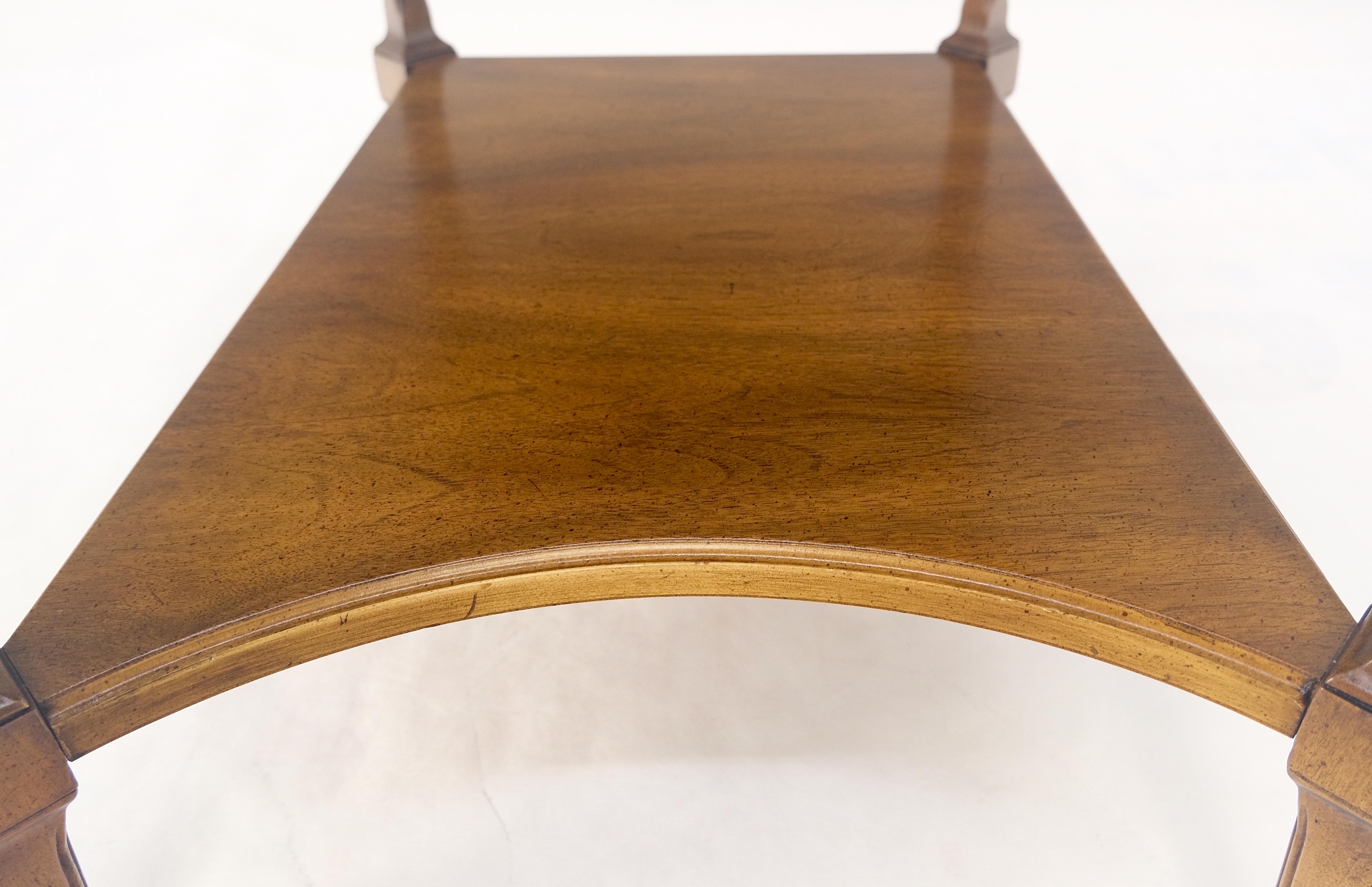 Très belle table de chevet en noyer à un tiroir avec dessus en marqueterie John Widdicomb MINT en vente 7