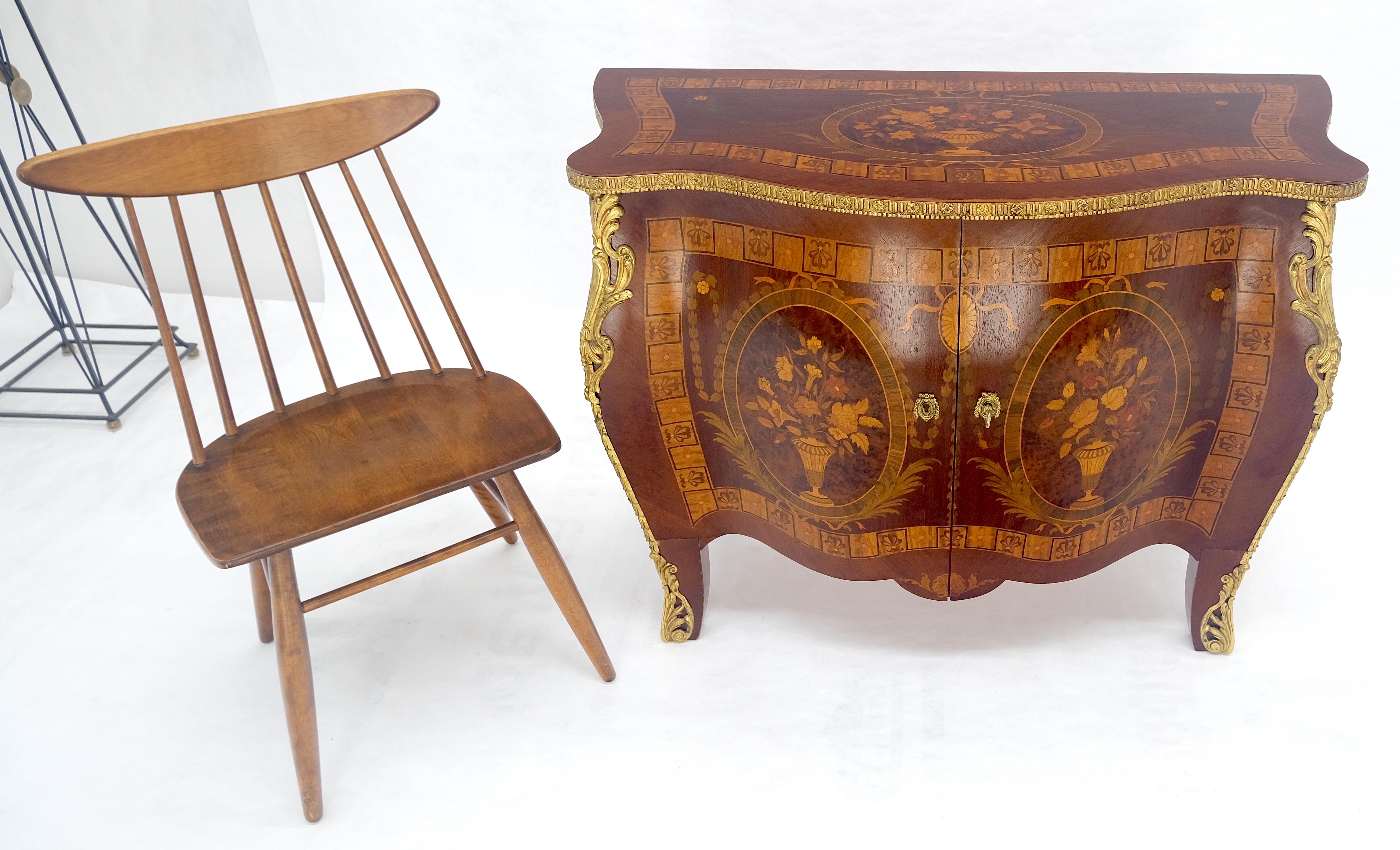 Grande cassettone con intarsio in ottone molto fine MINT in vendita 4