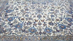 Very Fine Large Persian Nain Wool & Silk 11.4x16