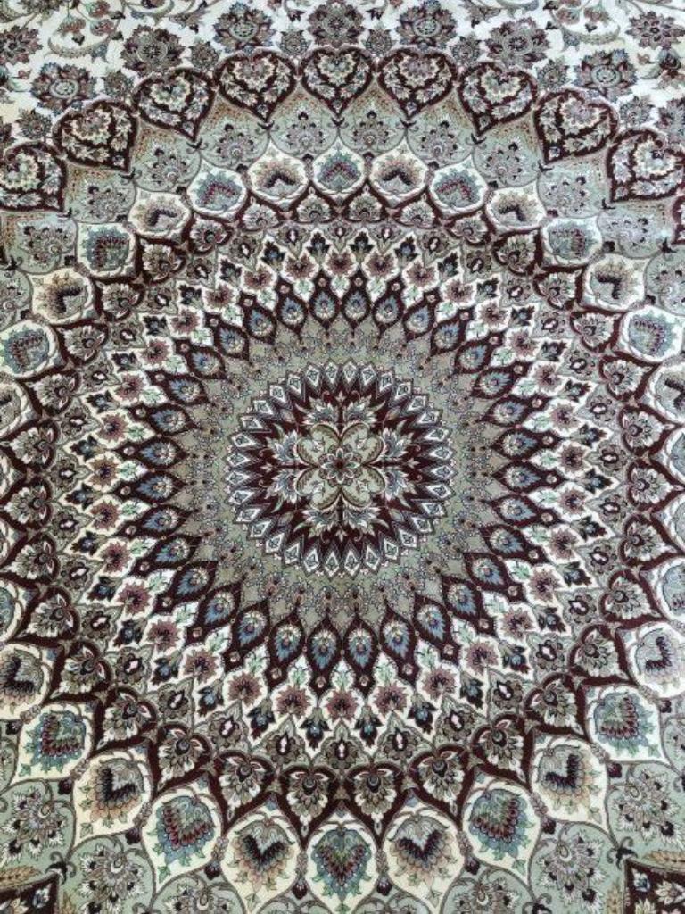 Very Fine Large Persian Silk Qum Rug 14.7' x 21.4' In Excellent Condition For Sale In Newmanstown, PA