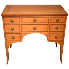 Very Fine Late 18th Century George III Sheraton Period West Indian Satinwood