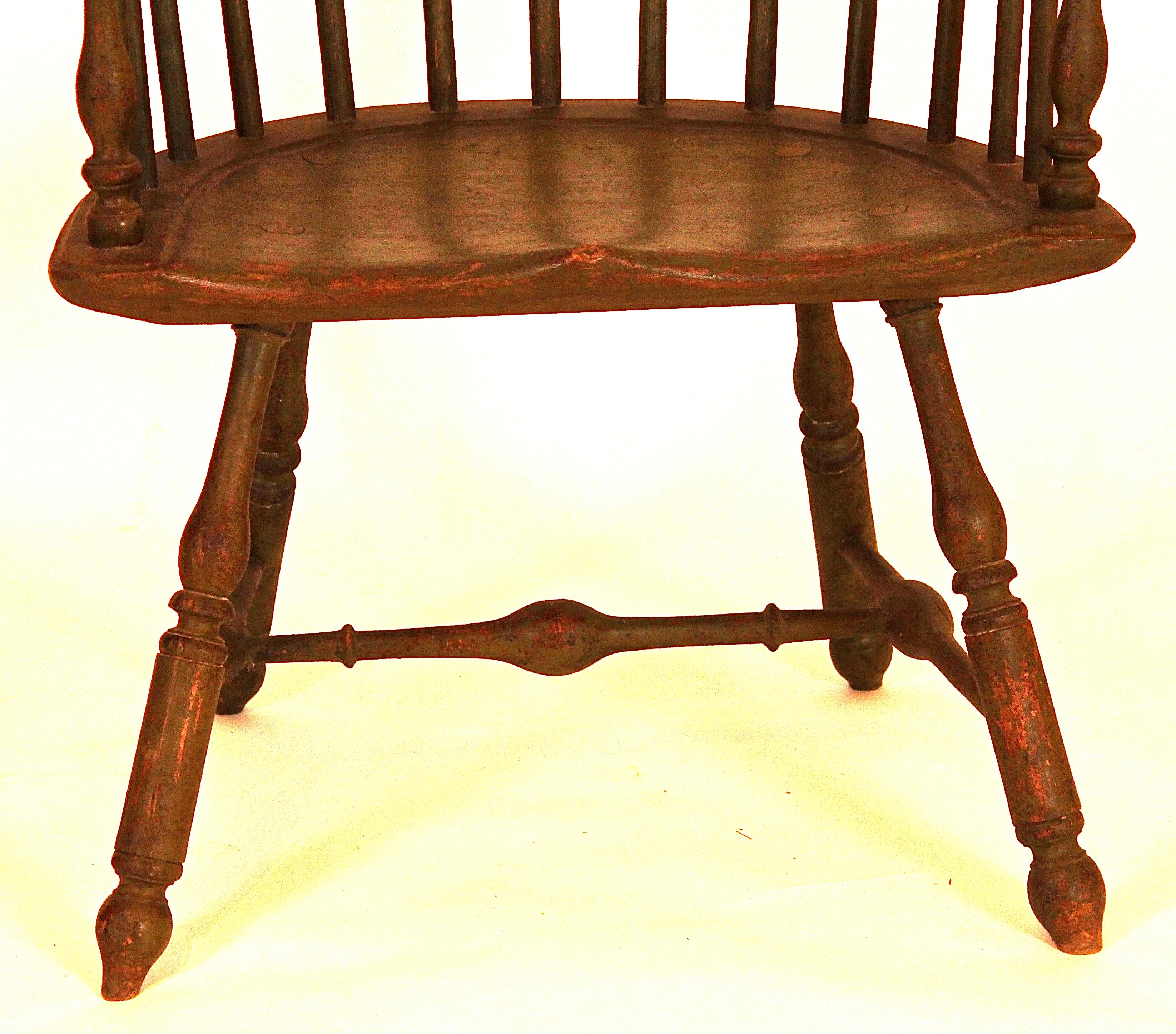 antique low back windsor chair