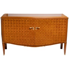 Raffinato buffet Art Deco in mogano di Jules Leleu