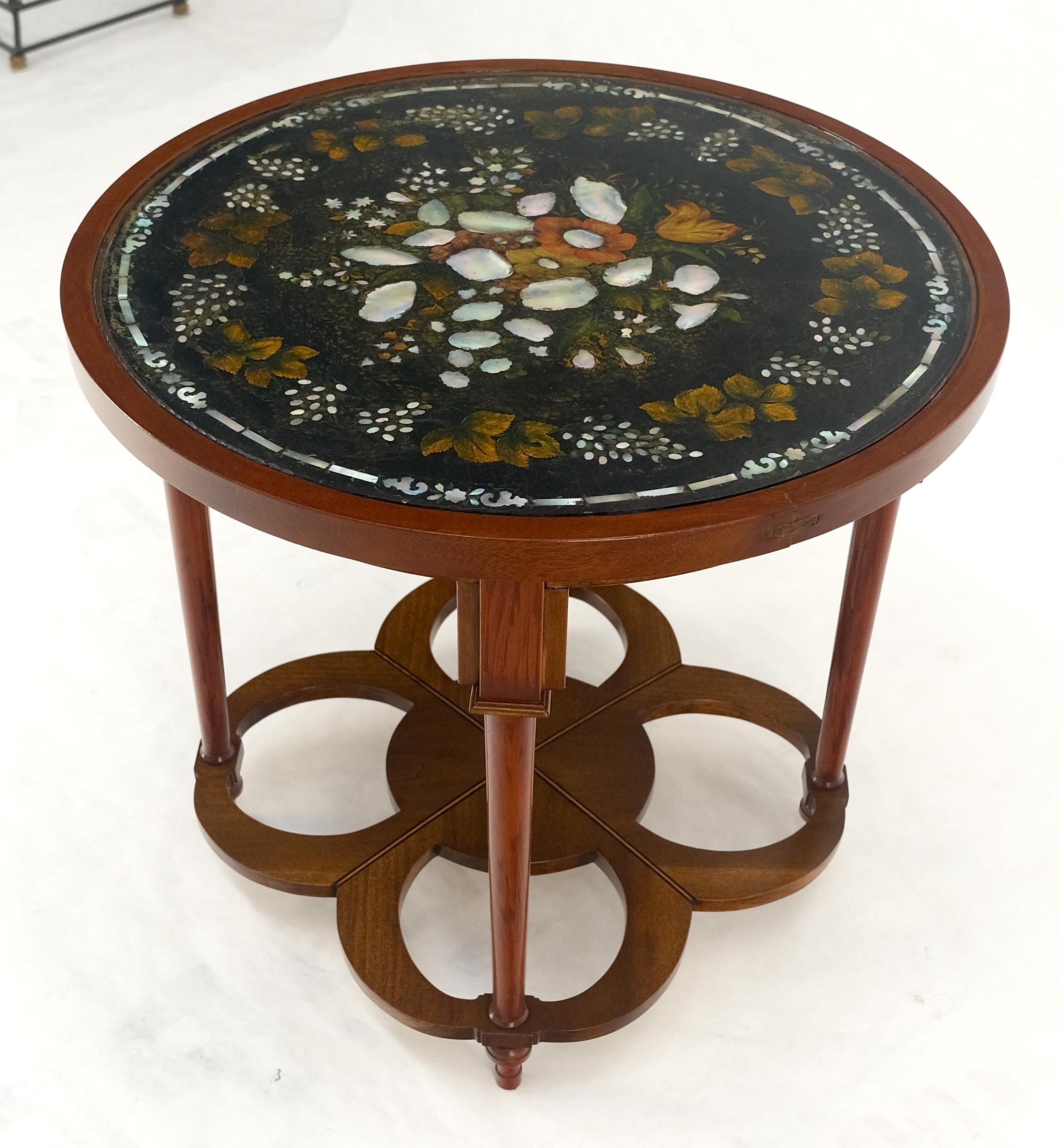 Très belle lampe d'appoint ronde de 24