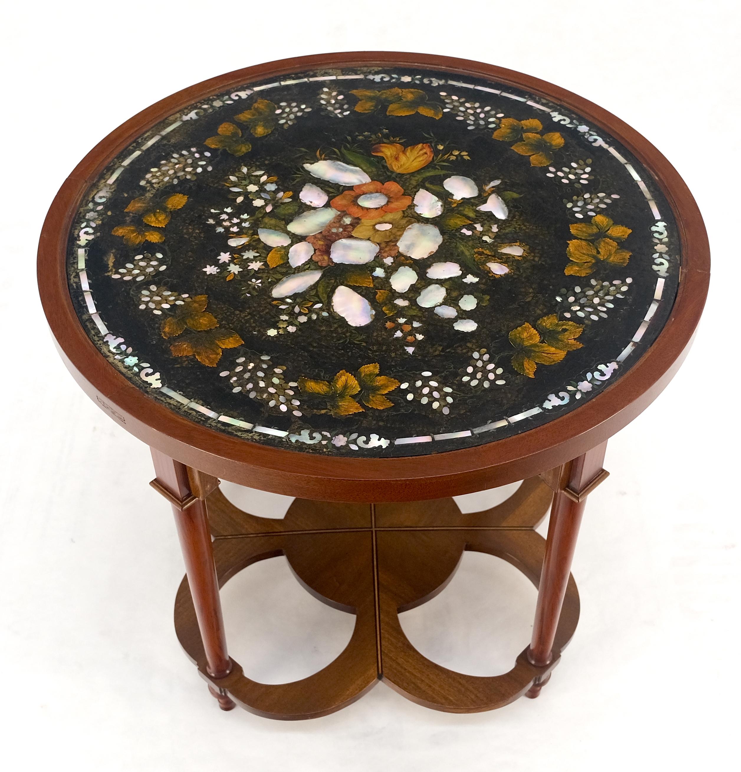 Très belle lampe d'appoint ronde de 24