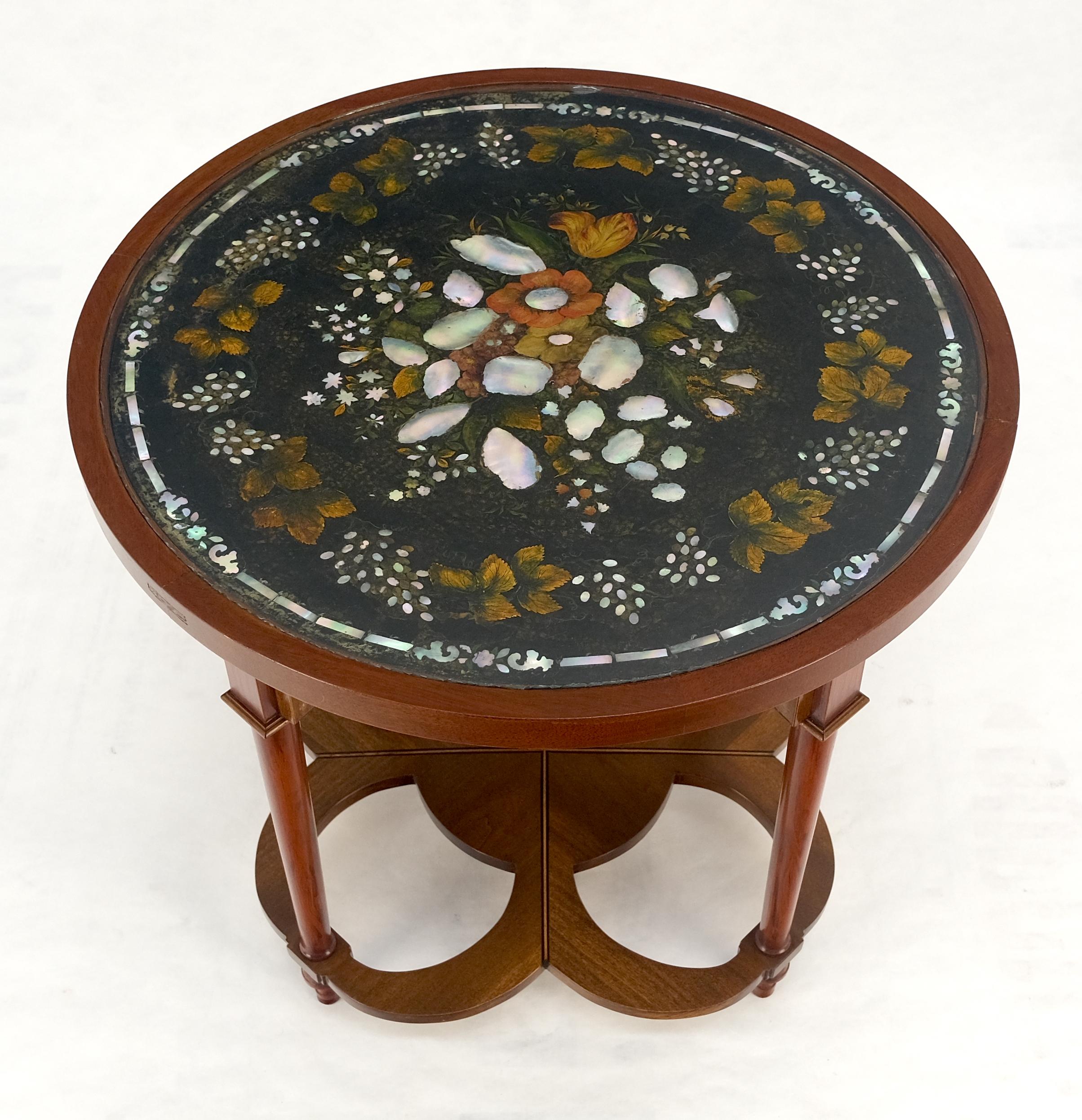 Très belle lampe d'appoint ronde de 24