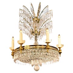 Antique Very Fine Neoclassical Chandelier