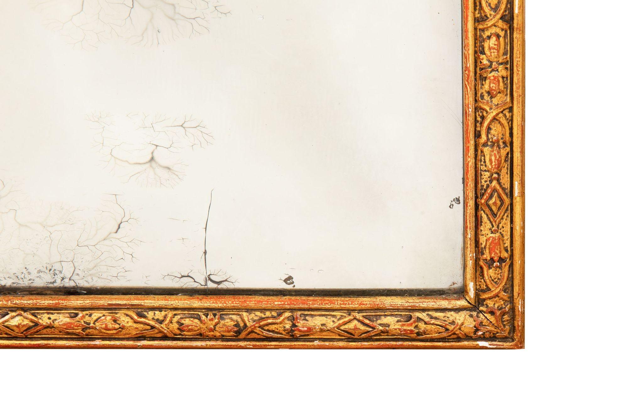 Very Fine Pair of English Giltwood Antique Wall Mirrors, 19th Century 9