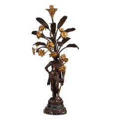 Very Fine Pair of French Six-Light Candelabra