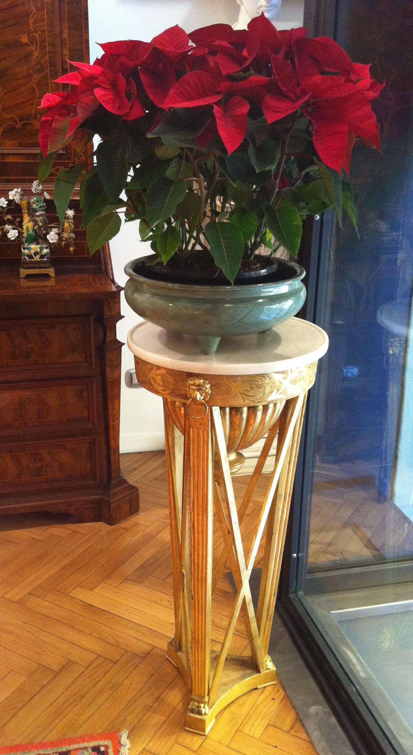 Very Fine Pair of Italian Neoclassical Guéridons or Side Tables Tuscany, 1830 For Sale 6