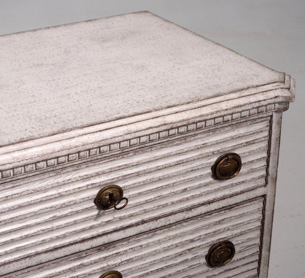 19th Century Very Fine Pair of Swedish Painted Chests