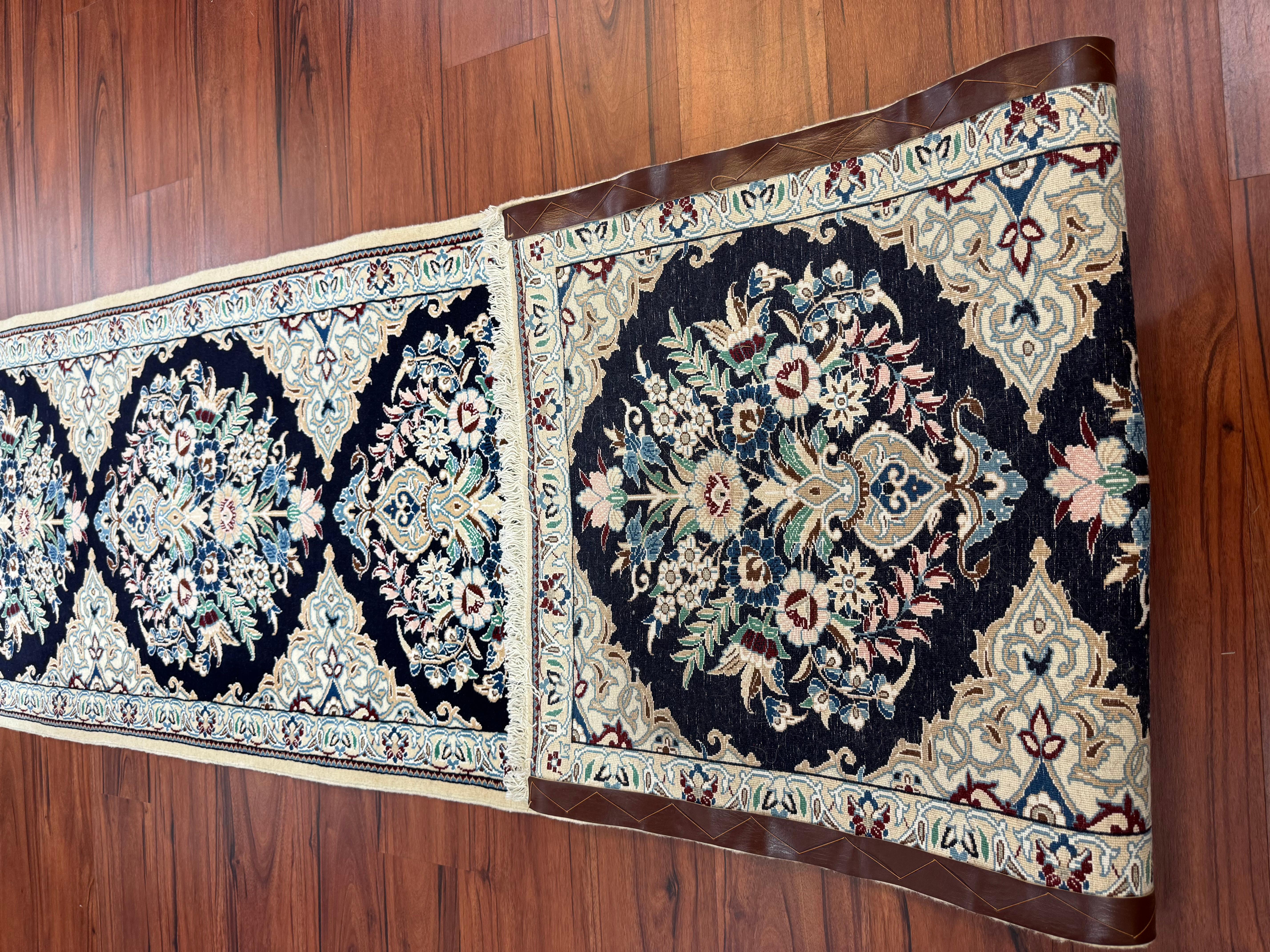 Very Fine Persian Nain Runner  For Sale 7